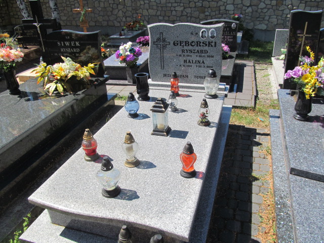 Grób Halina Gęborska