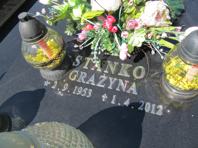 Grażyna Stanko 1953 Libiąż - Grobonet - Wyszukiwarka osób pochowanych