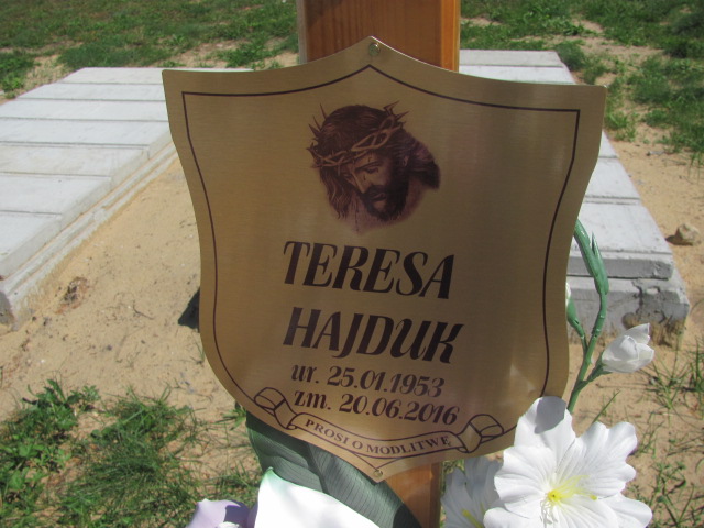 Teresa Hajduk 1953 Libiąż - Grobonet - Wyszukiwarka osób pochowanych