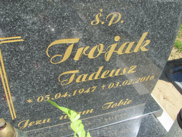 Tadeusz Trojak  1947 Libiąż - Grobonet - Wyszukiwarka osób pochowanych